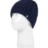 Gorro térmico Original para mujer - Azul marino liso