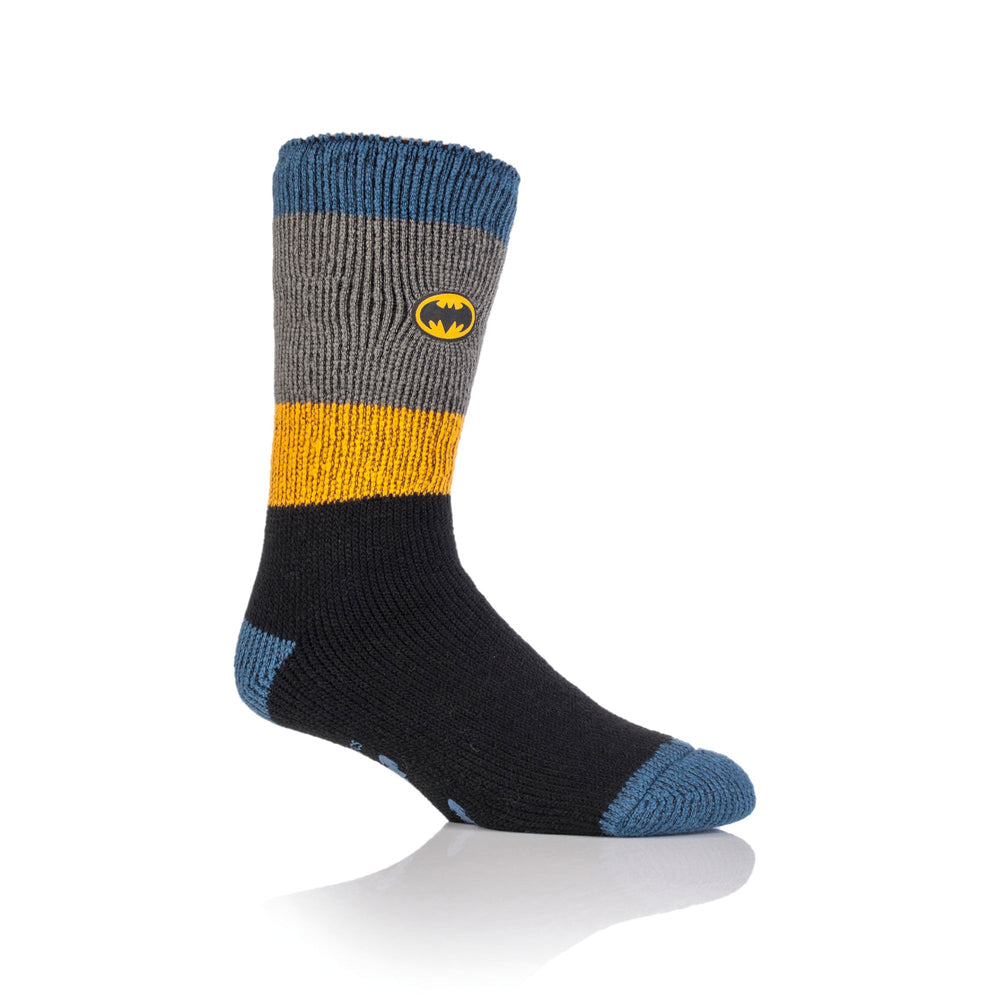 Calcetines tipo pantuflas con personajes originales para hombre - Batman