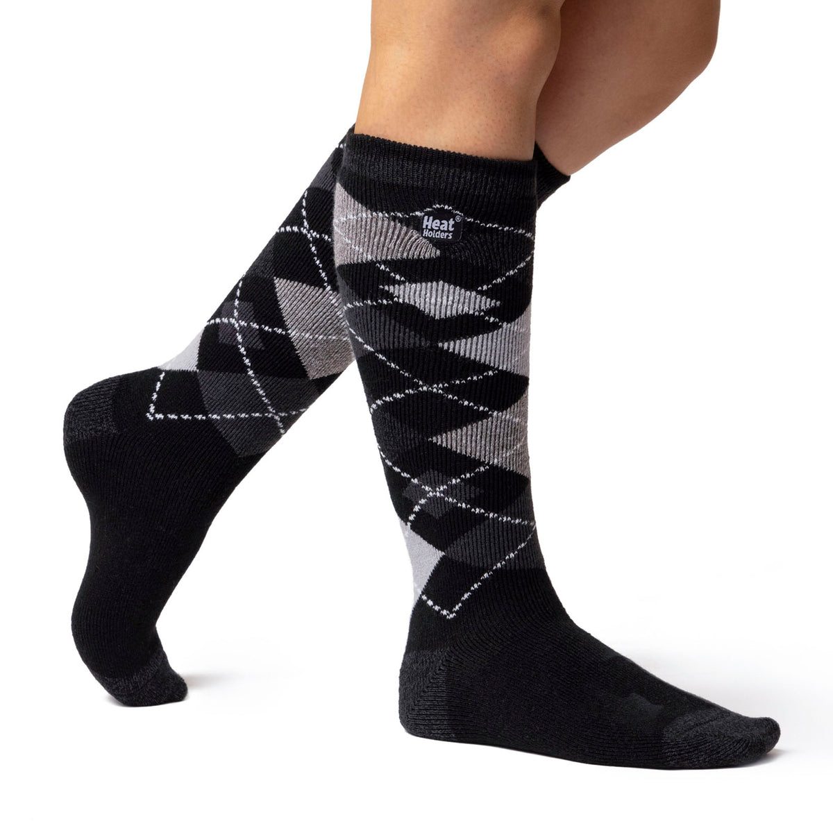 Calcetines largos de mujer HEAT HOLDERS Argyle LITE – Heat Holders