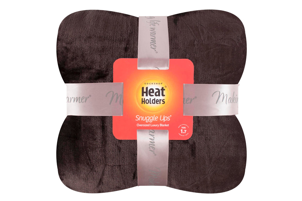 Manta/Manta Térmica de Lana de Lujo - Chocolate Caliente