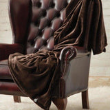 Manta/Manta Térmica de Lana de Lujo - Chocolate Caliente