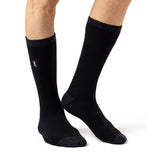 Calcetines para hombre Lite Amsterdam con talón y punta - Negro y carbón