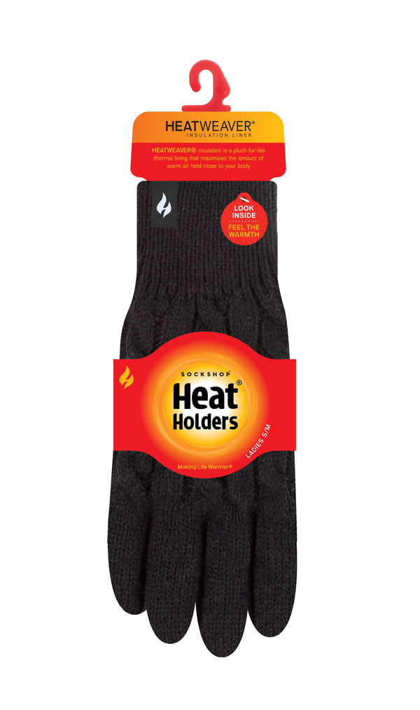 Guantes térmicos Willow para mujer - Negro
