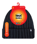 Niños HEAT HOLDERS Cable Turn Over Hat con guantes