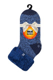 Kids Original Lounge Socks with Turnover Feather Top - Navy