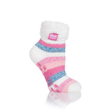 Calcetines lounge Original Harrogate para mujer con parte superior de plumas