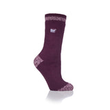 Ladies Original Gilmorton Twist Socks - Wine