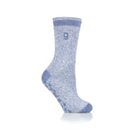 Ladies Original Florence Slipper Socks - Denim