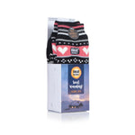 Calcetines tipo pantuflas de doble capa Soul Warming para mujer - Negro y Coral