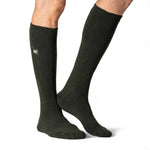 Calcetines térmicos largos Lite para hombre - Verde bosque