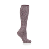 Ladies Original Outdoors Long Merino Wool Blend Socks - Wine