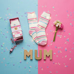 Calcetines en caja de regalo con deseos cálidos para mujer HEAT HOLDERS "Best Mum Ever"