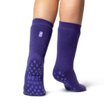 Calcetines tipo pantuflas Raynaud's de doble capa IOMI para mujer - Lavanda