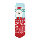 Calcetines navideños Lite para mujer - Cozy Alpaca