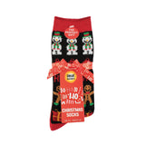 Calcetines navideños Ladies Lite - Pan de jengibre y adornos