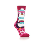 Calcetines navideños Lite para mujer - Pingüino