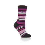 Calcetines Lite Antalya Multi Stripe para mujer - Negro
