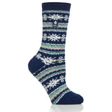 Calcetines Nordic LITE para mujer - Indigo/Rose Blush