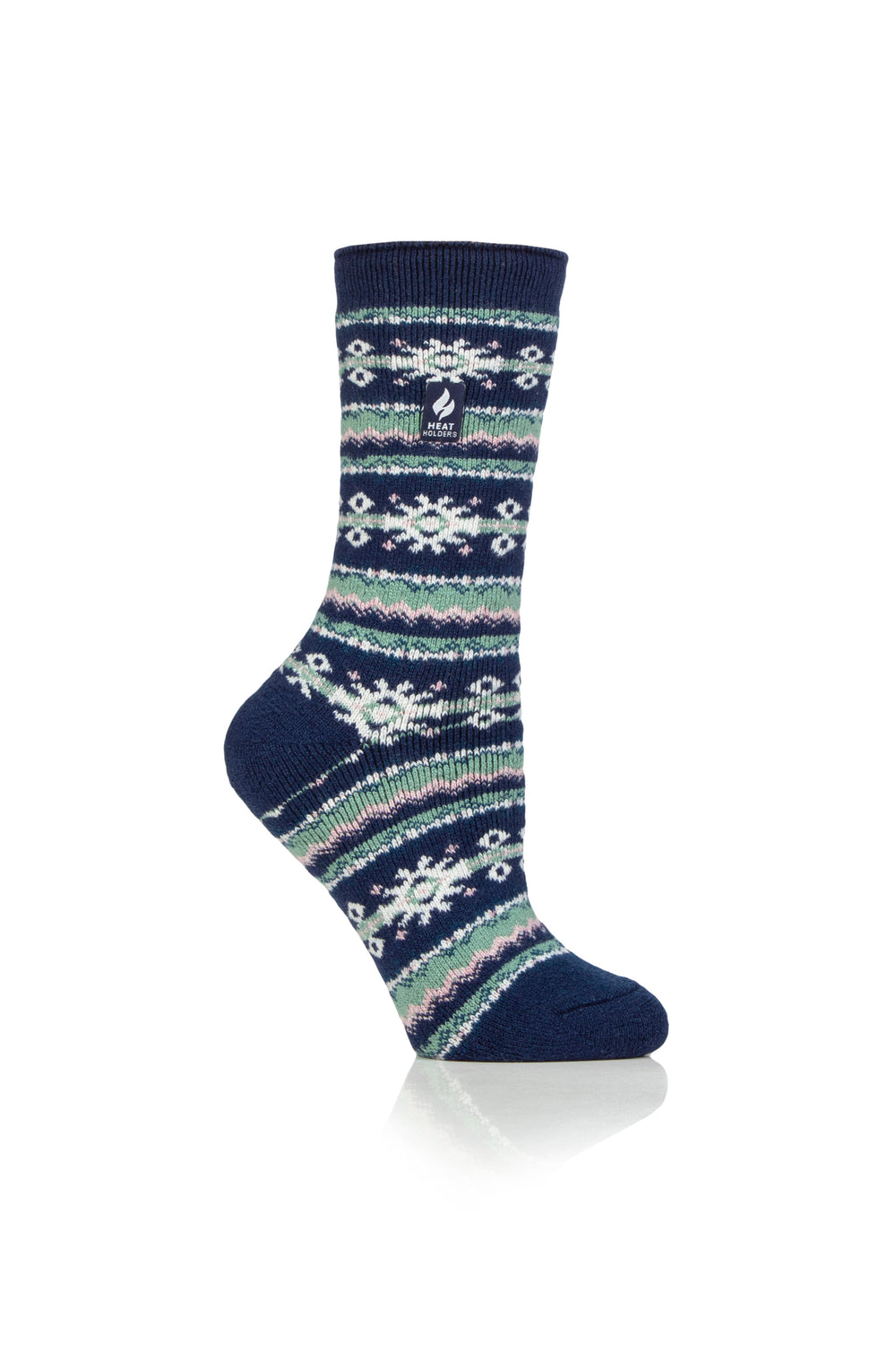 Calcetines Nordic LITE para mujer - Indigo/Rose Blush
