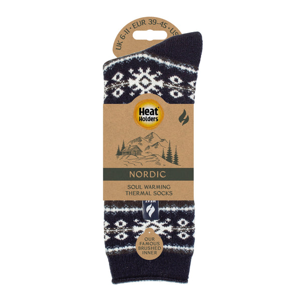 Calcetines nórdicos LITE para hombre - Azul marino
