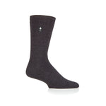 Mens Ultra Lite Cardinal Plain Thermal Socks - Charcoal