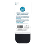 Calcetines tipo zapatilla Raynaud's de doble capa IOMI para hombre - Rayas negras