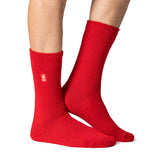 Calcetines térmicos originales para hombre - Rojo