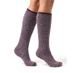 Ladies Original Outdoors Long Merino Wool Blend Socks - Wine