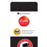 Unisex IOMI FootNurse Thermal Joint Warmers Black