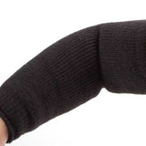 Unisex IOMI FootNurse Thermal Joint Warmers Black
