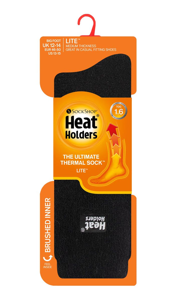 Calcetines Lite Bigfoot para hombre - Negro