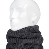Mens Larvic Neck Warmer - Charcoal