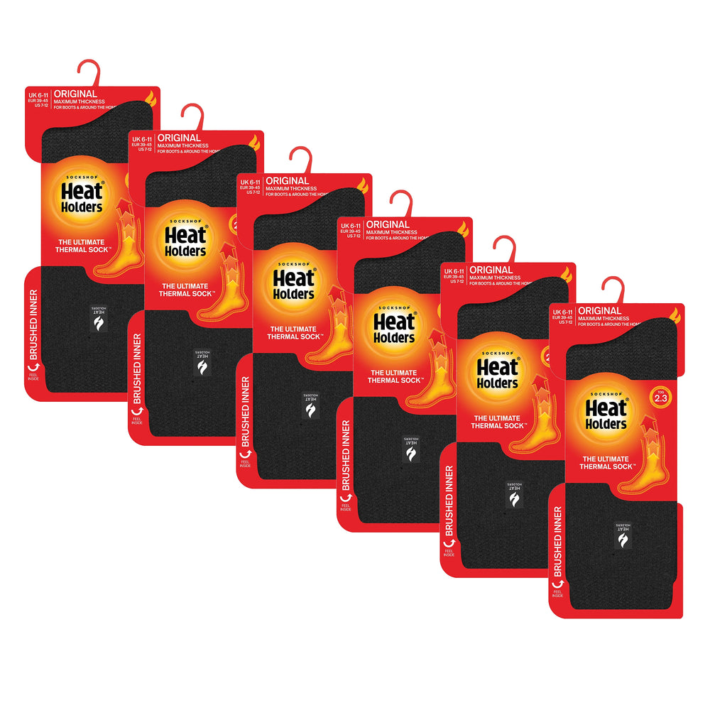 Calcetines térmicos originales para hombre - Negro