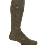 Mens Original Outdoors Long Merino Wool Blend Socks - Khaki