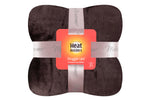 Luxury Fleece Thermal Blanket/Throw - Hot Chocolate