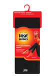 Ladies Thermal Footless Tights - Black