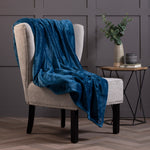 Luxury Fleece Thermal Blanket/Throw - Teal